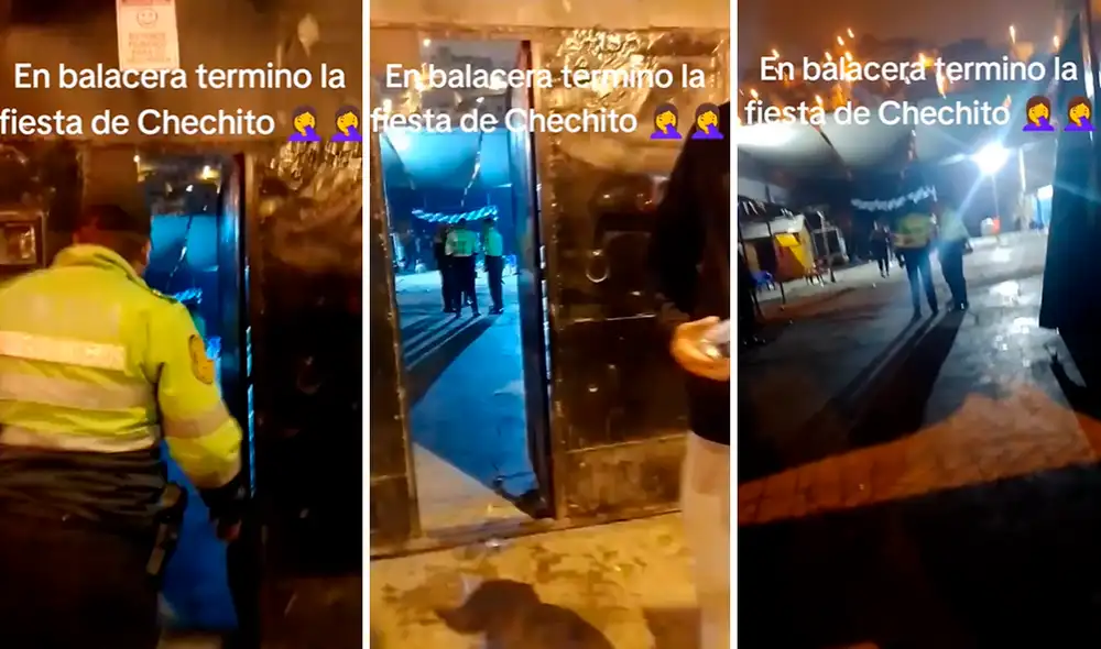 El hecho se registró en la madrugada del sábado 5 de agosto de 2023. Foto: composición LR/capturas de TikTok/(@luzmaria17_09) - Video: América TV El hecho se registró en la madrugada del sábado 5 de agosto de 2023. Foto: composición LR/capturas de TikTok/(@luzmaria17_09) - Video: América TV
