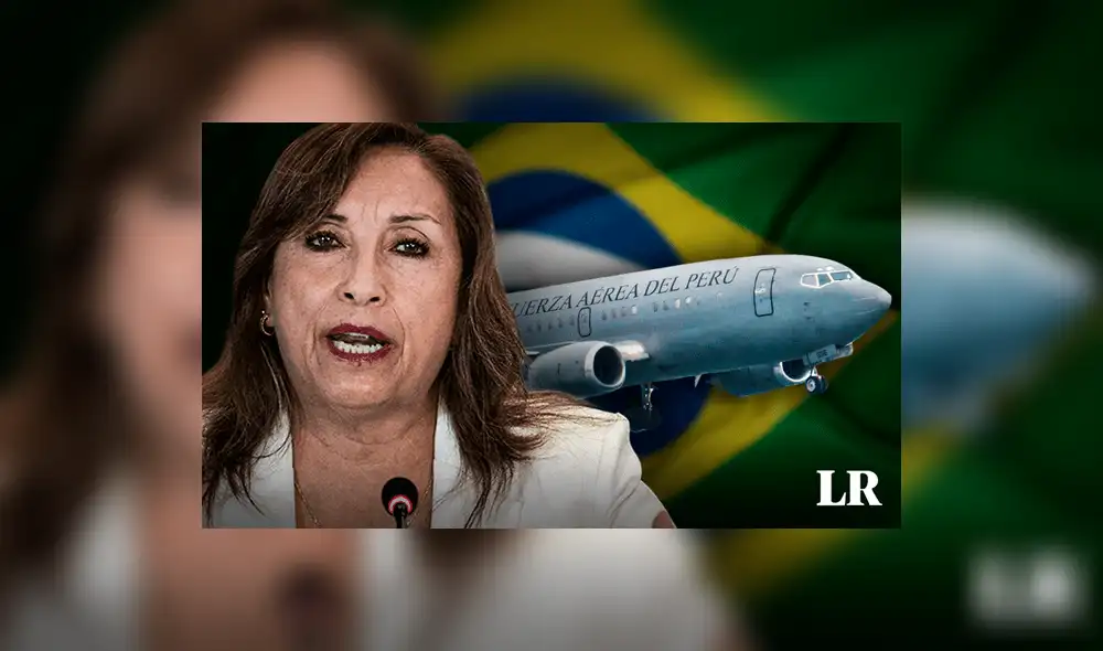 Dina Boluarte viajó a Brasil con venia del Congreso. Foto: Foto: composición de Alvaro Lozano/La República Dina Boluarte viajó a Brasil con venia del Congreso. Foto: Foto: composición de Alvaro Lozano/La República