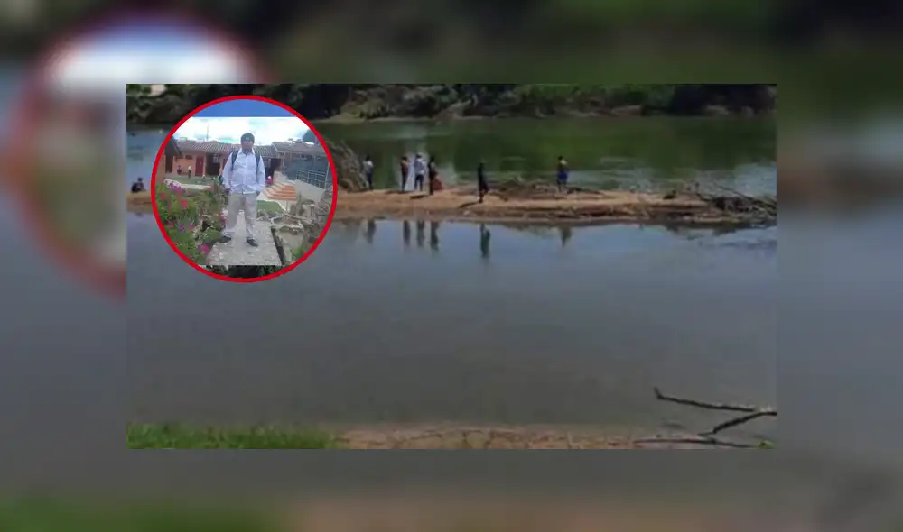 Hombre desaparece en el río Piura. Foto: Catacaos aldía TV