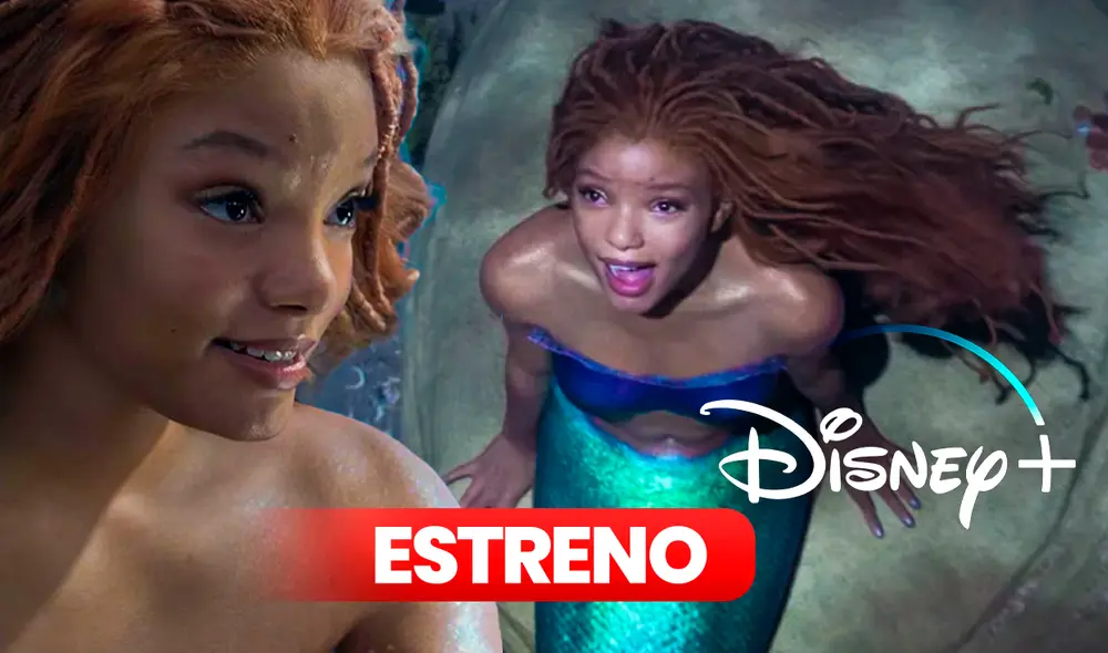 Halle Bailey es la protagonista de 'La sirenita'. Foto: composición LR/Disney