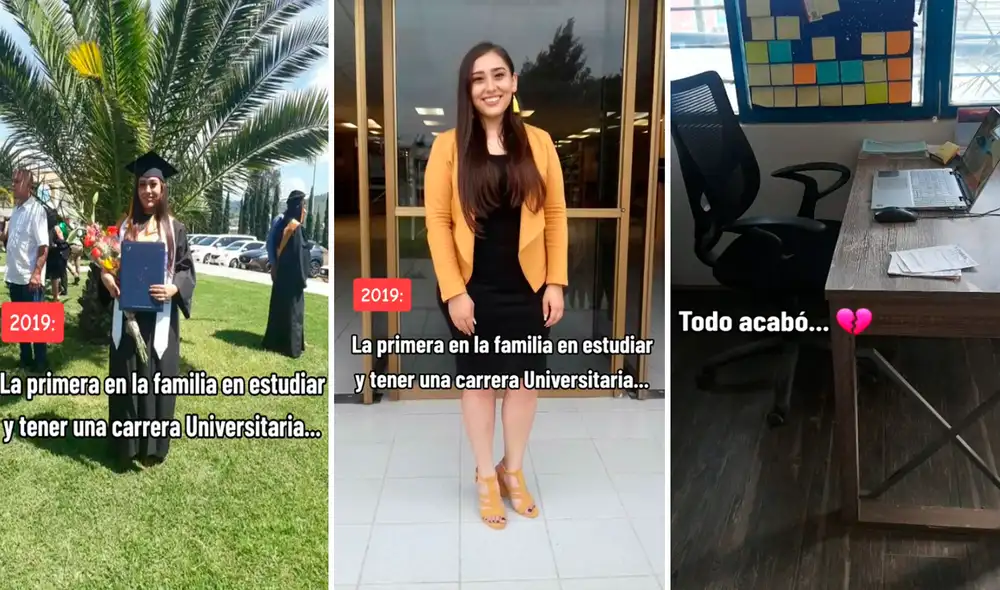 Usuarios la animaron a continuar con sus sueños. Foto: composición LR/@CintiaYahairaSalv/TikTok