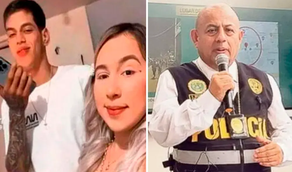 Wanda del Valle Bermúdez Vieira amenazó al coronel PNP Víctor Revoredo. Foto: composición LR / difusión / captura de video