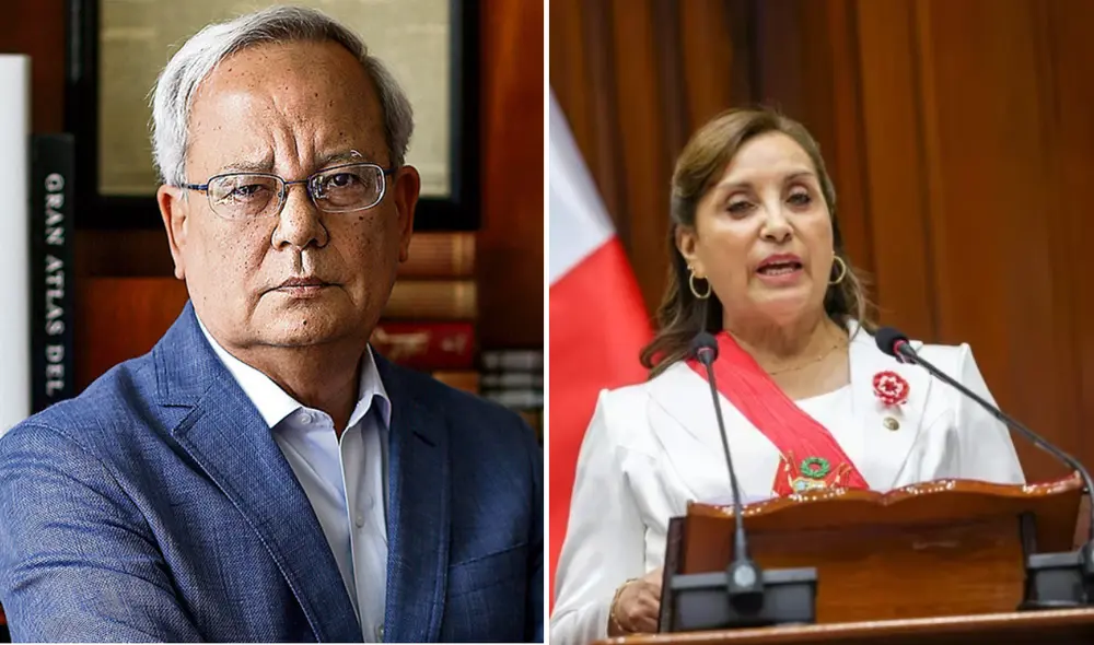 César Hildebrant habla sobre el gobierno de Dina Boluarte u sobre el mensaje a la nación de Fiestas Patrias. Foto: difusión