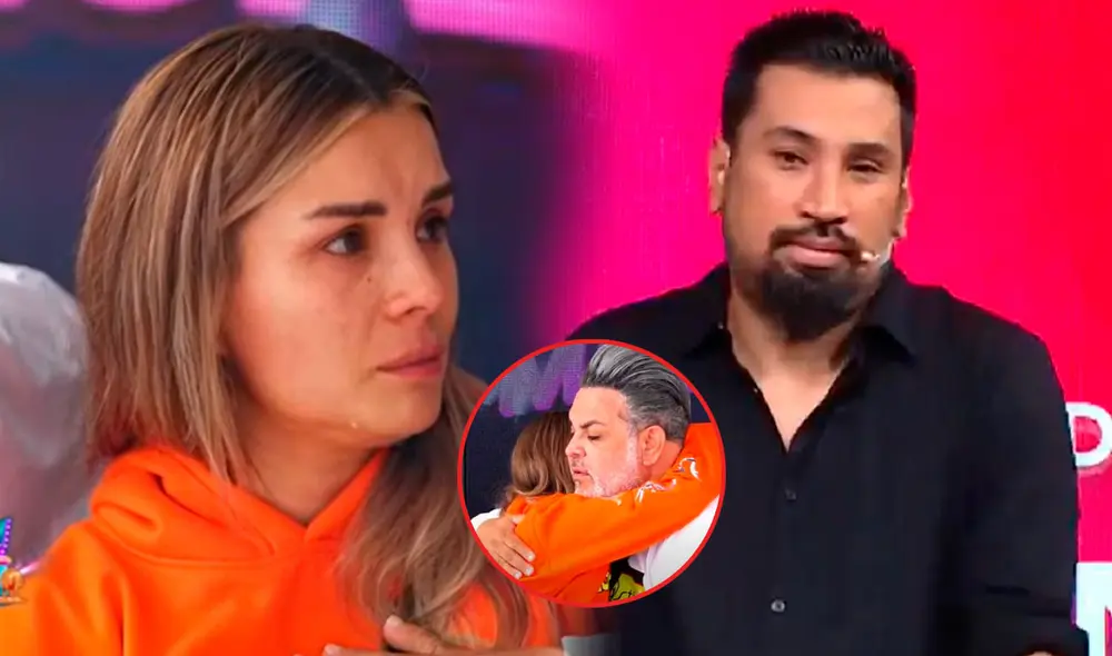 Fiorella Retiz revela en 'La casa de Magaly' la verdad sobre su romance con Aldo Miyashiro. Foto: composición LR/captura de ATV/América TV