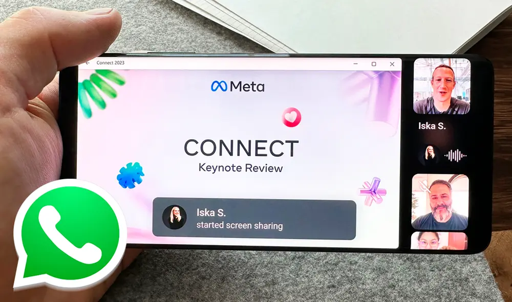 La funcionalidad acaba de desplegarse para la versión móvil y web del servicio. Foto: Composición LR / Meta La funcionalidad acaba de desplegarse para la versión móvil y web del servicio. Foto: Composición LR / Meta