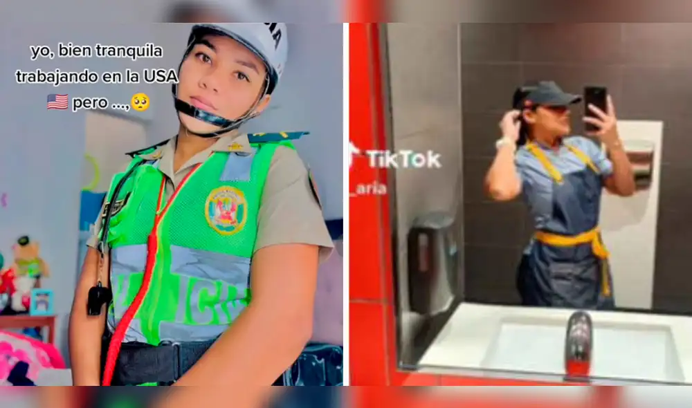 Usuarios no tardaron en comentar la historia de la joven migrante. Foto: composición LR/@J_Aria/TikTok