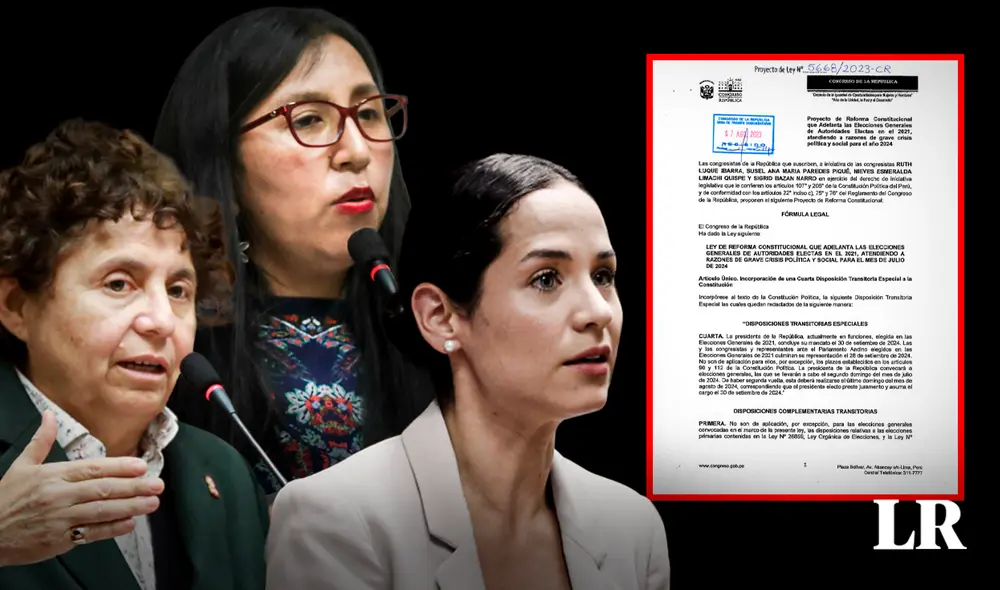 Iniciativa para adelantar las elecciones para este 2023 no prosperó ante falta de consensos. Foto: composición de Jazmín Ceras/La República Iniciativa para adelantar las elecciones para este 2023 no prosperó ante falta de consensos. Foto: composición de Jazmín Ceras/La República