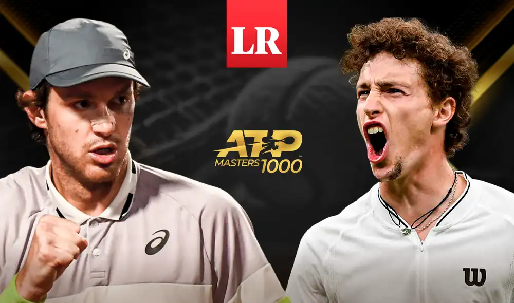 El tenista chileno Nicolás Jarryse enfrentará al francés Ugo Humbert en su primer partido en el ATP Master 1000 de Toronto. Foto: composición de Jazmin Ceras/LR/Nicolás Jarry/Ugo Humbert
