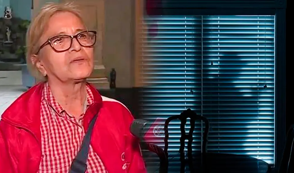 La mujer indicó que reside en la vivienda hace más de 30 años. Foto: Captura América TV / Composición Jazmin Ceras  / LR  - Video: América TV