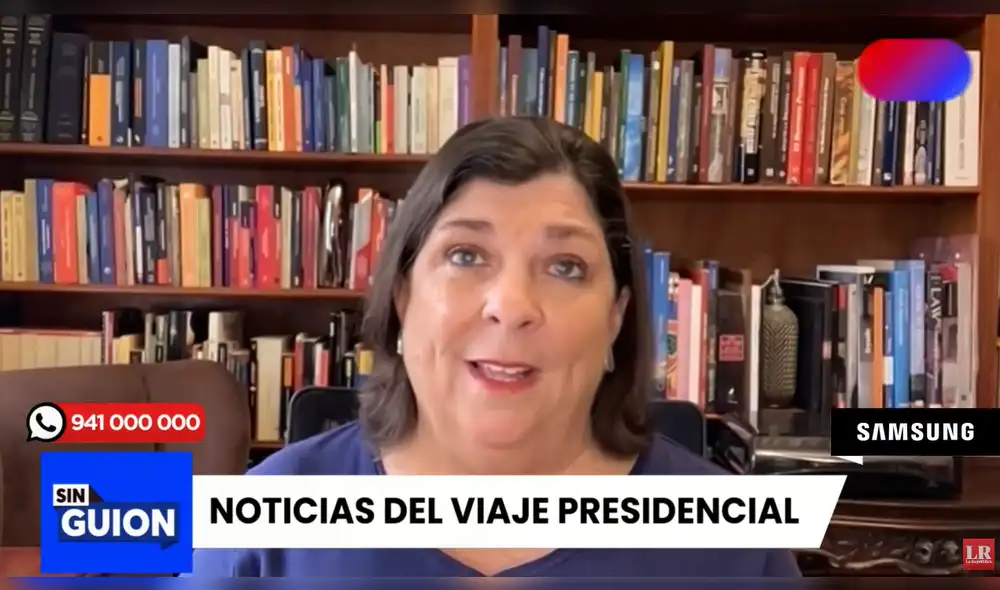 RMP se pronunció respecto al viaje de Boluarte. Foto: Captura Sin guion RMP se pronunció respecto al viaje de Boluarte. Foto: Captura Sin guion