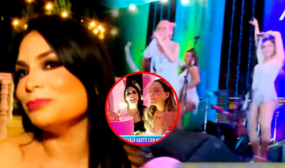 Evelyn Vela no escatimó en gastos para su heredera. Foto: composición LR/ATV