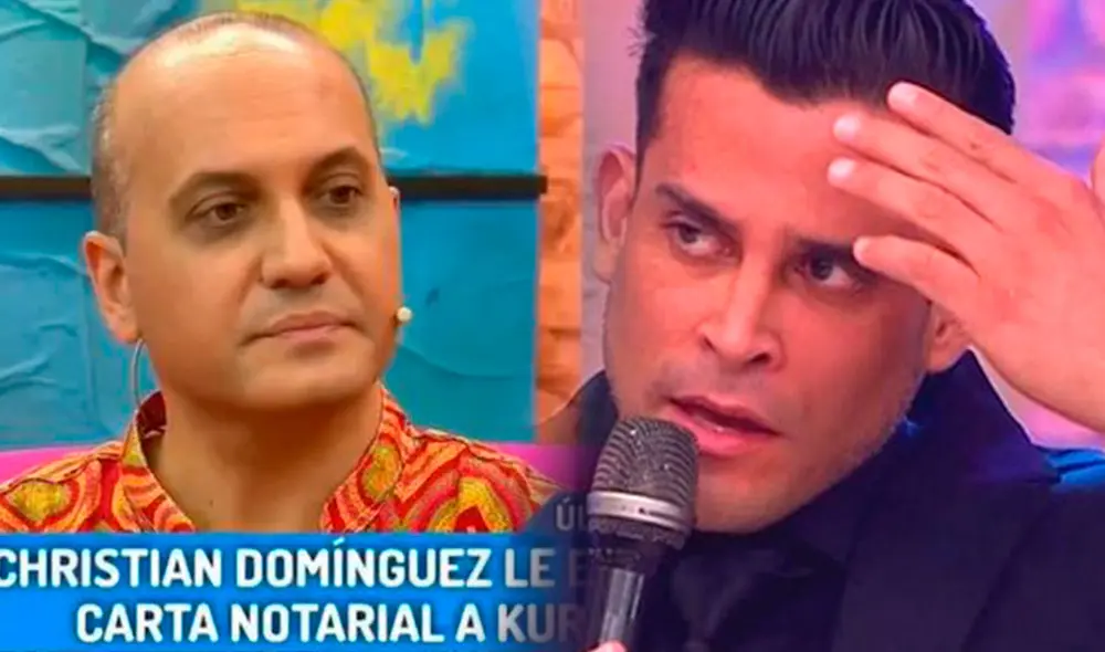 Kurt Villavicencio no esperó que la carta le sea enviada en pleno programa. Foto: captura/Panamericana/América TV Kurt Villavicencio no esperó que la carta le sea enviada en pleno programa. Foto: captura/Panamericana/América TV