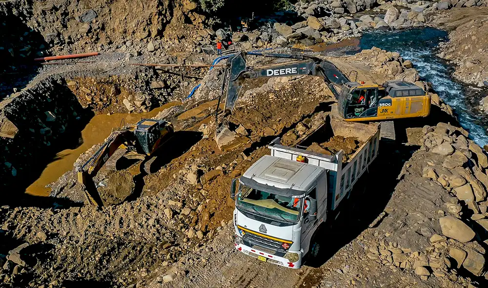 Un 3% de las obras paralizadas a nivel nacional están a cargo del MTC. Foto: MTC Un 3% de las obras paralizadas a nivel nacional están a cargo del MTC. Foto: MTC