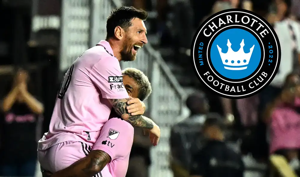 Lionel Messi buscará el pase a las semifinales de la Leagues Cup en el Inter Miami vs. Charlotte FC. Foto: composición LR/AFP