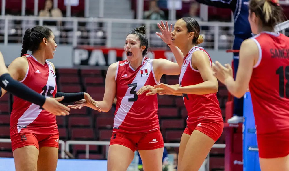 Con este triunfo sobre Costa Rica, Perú suma cinco puntos en el grupo A de la Copa Panamericana 2023. Foto: Norceca