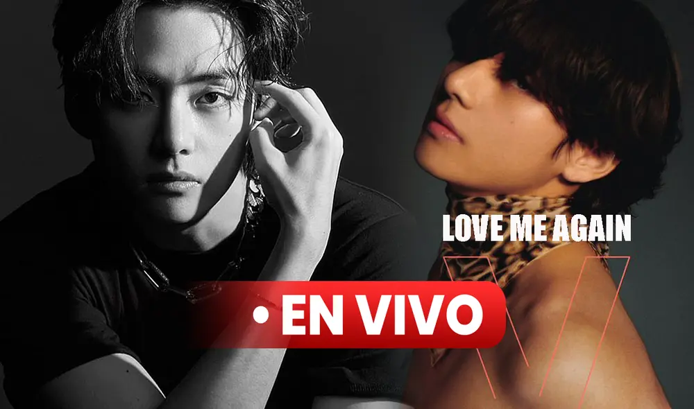 BTS: Taehyung presenta video musical de 'Love Me Again', su primer sencillo solista. Foto: composición LR/BIGHIT/Arena Korea