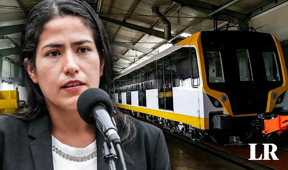 La titular del MTC se pronuncia sobre la Línea 2 del Metro de Lima. Foto: composición LR / Fabrizio Oviedo La titular del MTC se pronuncia sobre la Línea 2 del Metro de Lima. Foto: composición LR / Fabrizio Oviedo