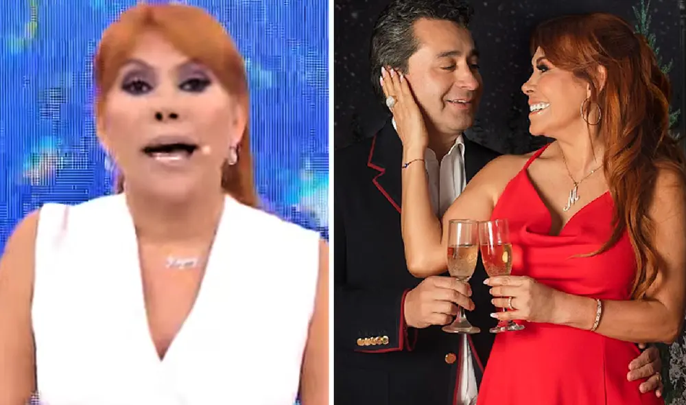 "Se nos ha hecho la vida difícil estar alejado el uno del otro", dijo Medina cuando se reconcilió con su esposo en junio del 2021. Foto: composición LR/ATV/Instagram/Magaly Medina "Se nos ha hecho la vida difícil estar alejado el uno del otro", dijo Medina cuando se reconcilió con su esposo en junio del 2021. Foto: composición LR/ATV/Instagram/Magaly Medina
