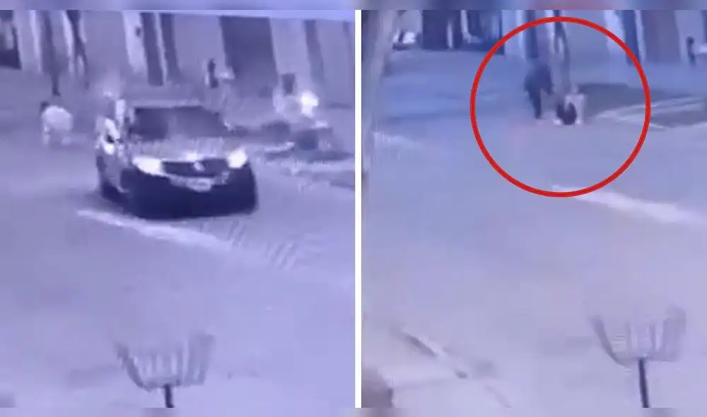 La menor de 11 años fue asaltada por 2 sujetos, quienes la golpearon por quitarle su celular. Foto: composición LR/capturas de TN - Video: TN La menor de 11 años fue asaltada por 2 sujetos, quienes la golpearon por quitarle su celular. Foto: composición LR/capturas de TN - Video: TN