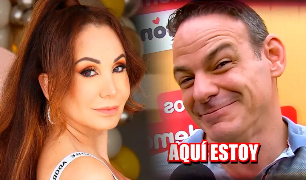 Mark Vito echa 'maicito' a Janet Barboza y no descarta una oportunidad con ella. Foto: Composición LR / Captura América Tv / Instagram / Janet Barboza - Video: América TV