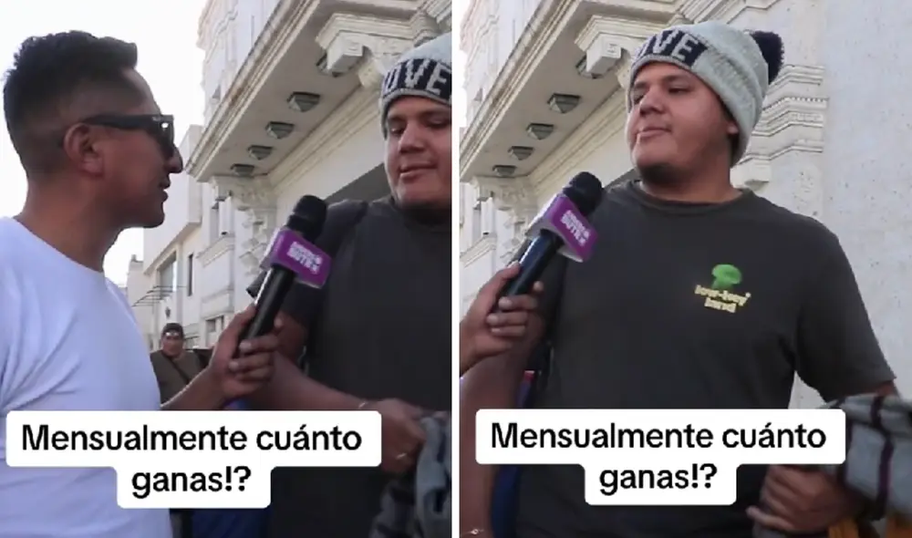 El comerciante confesó que incursionó en la venta de chompas desde hace ocho meses. Foto: captura de video/@Anderson.Butron/TikTok - Video: @Anderson.Butron/TikTok El comerciante confesó que incursionó en la venta de chompas desde hace ocho meses. Foto: captura de video/@Anderson.Butron/TikTok - Video: @Anderson.Butron/TikTok