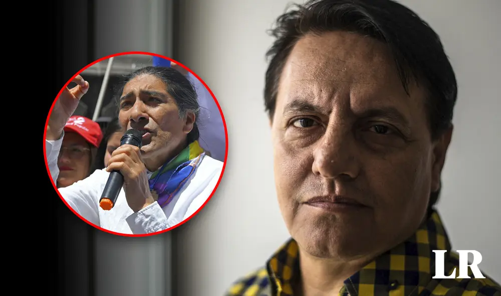 Yaku Pérez condenó el asesinato del candidato Fernando Villavicencio ocurrido en Quito la tarde de este miércoles 9 de agosto. Foto: composición LR/AFP Yaku Pérez condenó el asesinato del candidato Fernando Villavicencio ocurrido en Quito la tarde de este miércoles 9 de agosto. Foto: composición LR/AFP