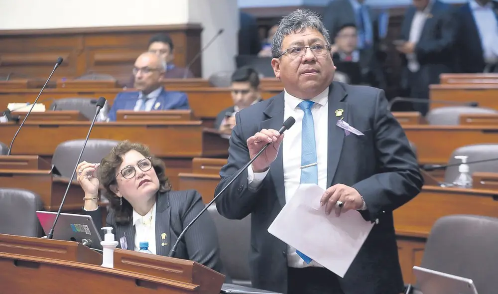 Coautor. Flores Ancachi es el principal impulsor de ley para achicar plazos de prescripción. Foto: difusión Coautor. Flores Ancachi es el principal impulsor de ley para achicar plazos de prescripción. Foto: difusión