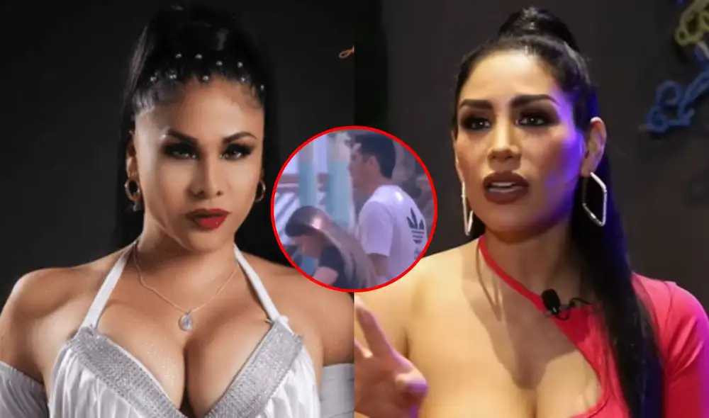 Yolanda Medina acerca del ampay del esposo de Leysi Suárez. Foto: composición LR/Alma Bella/captura de 'Magaly TV, la firme' Yolanda Medina acerca del ampay del esposo de Leysi Suárez. Foto: composición LR/Alma Bella/captura de 'Magaly TV, la firme'