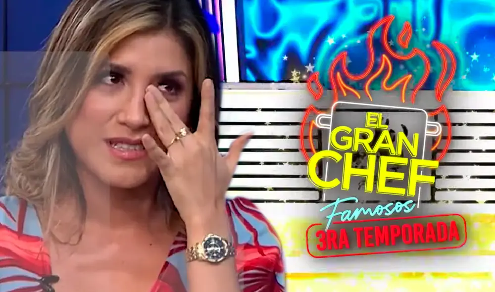 Fátima Aguilar fue presentada como integrante de la tercera temporada de 'El gran chef: famosos'. Foto: composición LR/ captura de Latina