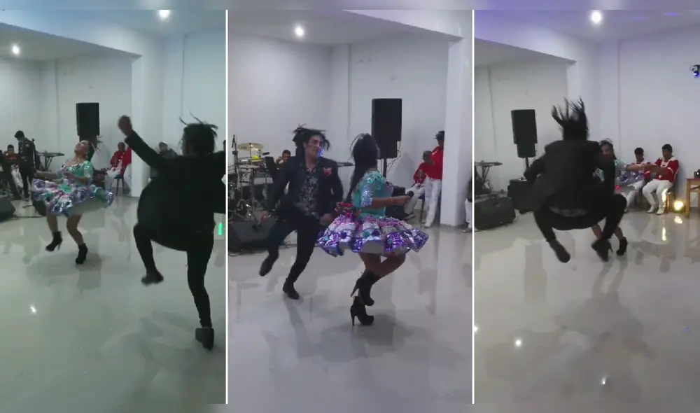 Pareja de baile de Rosita de Espinar se luce en evento. Foto: composición LR/@nildaccama92 - Video: @nildaccama92 Pareja de baile de Rosita de Espinar se luce en evento. Foto: composición LR/@nildaccama92 - Video: @nildaccama92