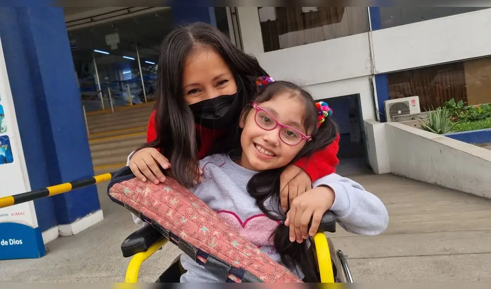 Astrid es una de las más de 1.600 infantes con discapacidad que atiende la Teletón en los 6 centros de la Clínica San Juan de Dios. Foto: Jessica Merino/La República