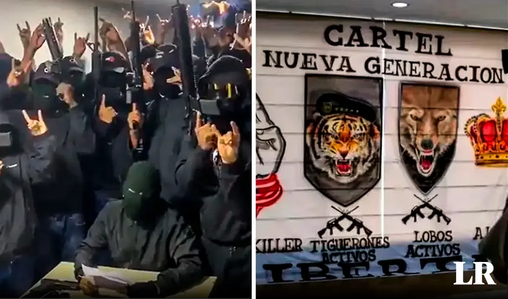 En un video, la banda autodenominada Los Lobos se atribuyó el asesinato de Villavicencio. Foto: composición LR/EFE