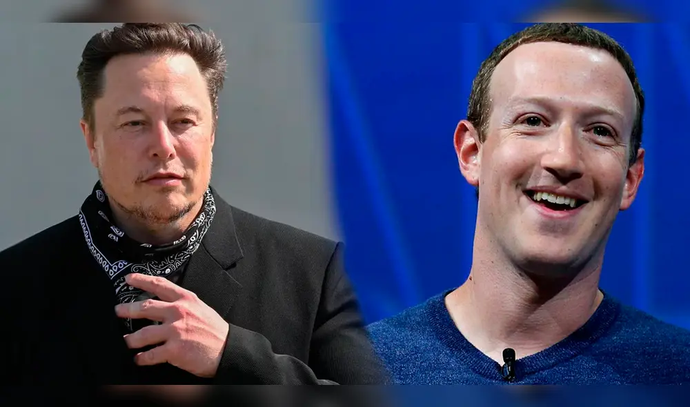 Elon Musk retó a Mark Zuckerberg a una pelea en un octógono de la UFC en julio de 2023. Foto: composición LR/Europa Press/Chesnot