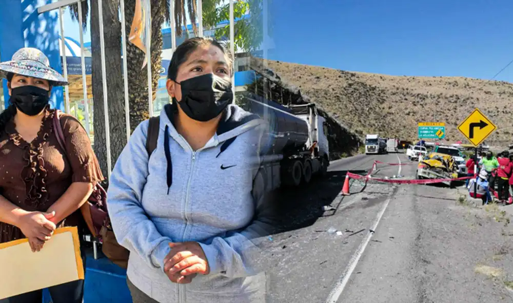 Familiares piden apoyo para sobreviviente de accidente. Foto: Leonela Aquino/La República - Video: Leonela Aquino/La República