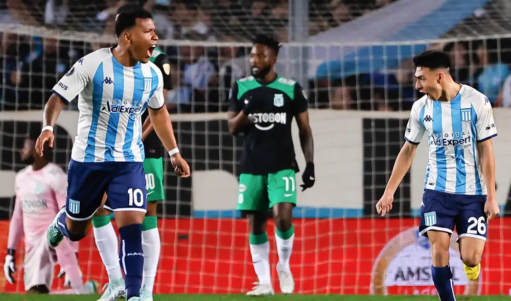 Racing remontó la serie ante Atlético Nacional con un global de 5-4. Foto: EFE | Video: ESPN Racing remontó la serie ante Atlético Nacional con un global de 5-4. Foto: EFE | Video: ESPN
