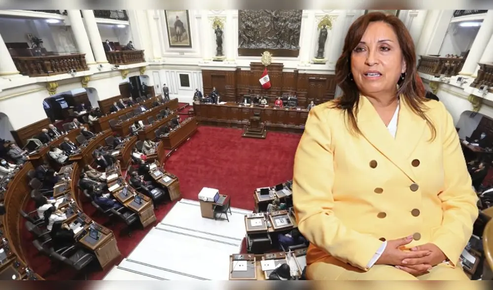 Dina Boluarte llegó al poder por medio de la bancada del lápiz, quienes ahora promueven esta moción en su contra. Foto: composición LR