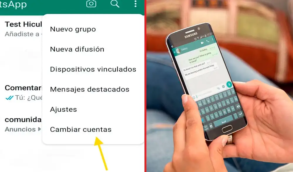 Función está disponible en la beta de WhatsApp. Foto: Xataka/65ymas Función está disponible en la beta de WhatsApp. Foto: Xataka/65ymas