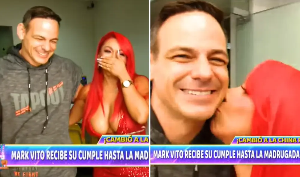 Mark Vito le estaría 'tirando maicito' a Deysi Araujo. Foto: composición LR/ATV - Video: ATV