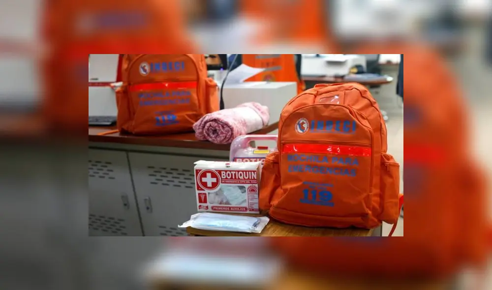 La mochila de emergencia es una medida de prevención ante pérdida de pertenencias por fenómenos naturales. Foto:  La República-Carlos Contreras Merino