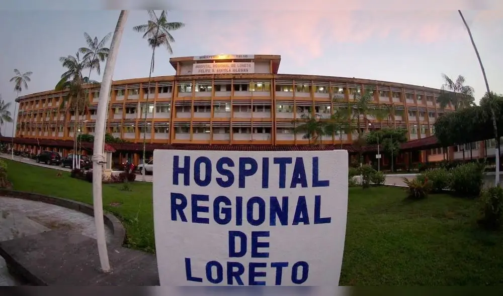 Niña es atendida en el Hospital Regional de Loreto. Foto: La República/archivo