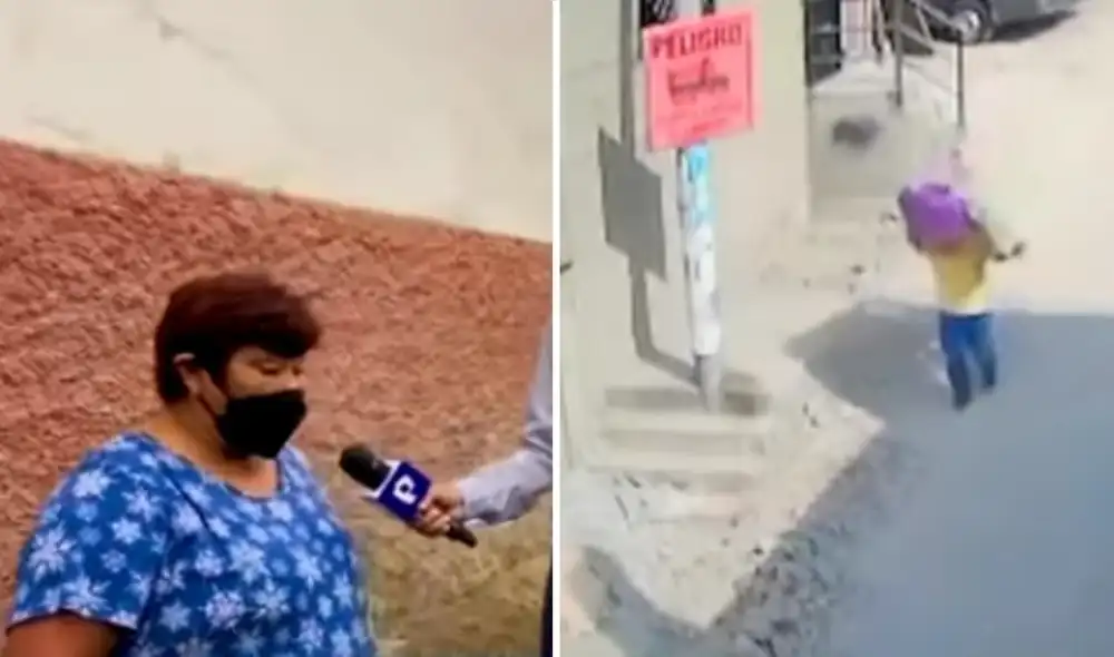 La delincuencia no da tregua en Comas. Foto: composición LR /captura de Panamericana - Video: Panamericana