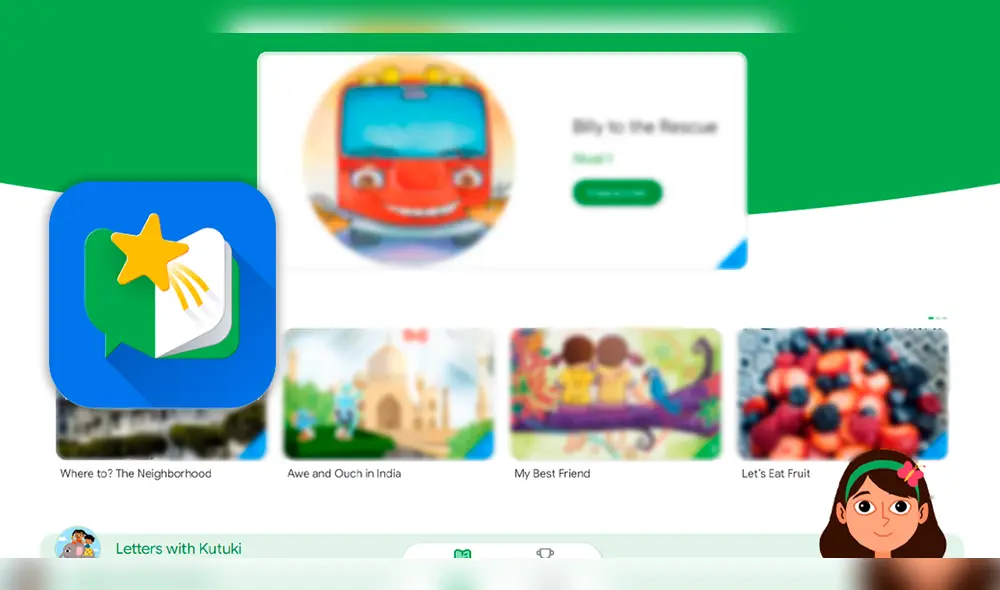 Read Along ofrece una serie de textos a los usuarios para que puedan mejorar su speaking. Foto: composición LR/Read Along Read Along ofrece una serie de textos a los usuarios para que puedan mejorar su speaking. Foto: composición LR/Read Along