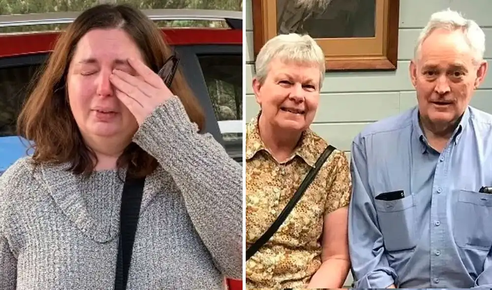 Erin Patterson ha negado ante los medios haber asesinado a sus exsuegros. Foto: composición Herald Sun/BBC Erin Patterson ha negado ante los medios haber asesinado a sus exsuegros. Foto: composición Herald Sun/BBC