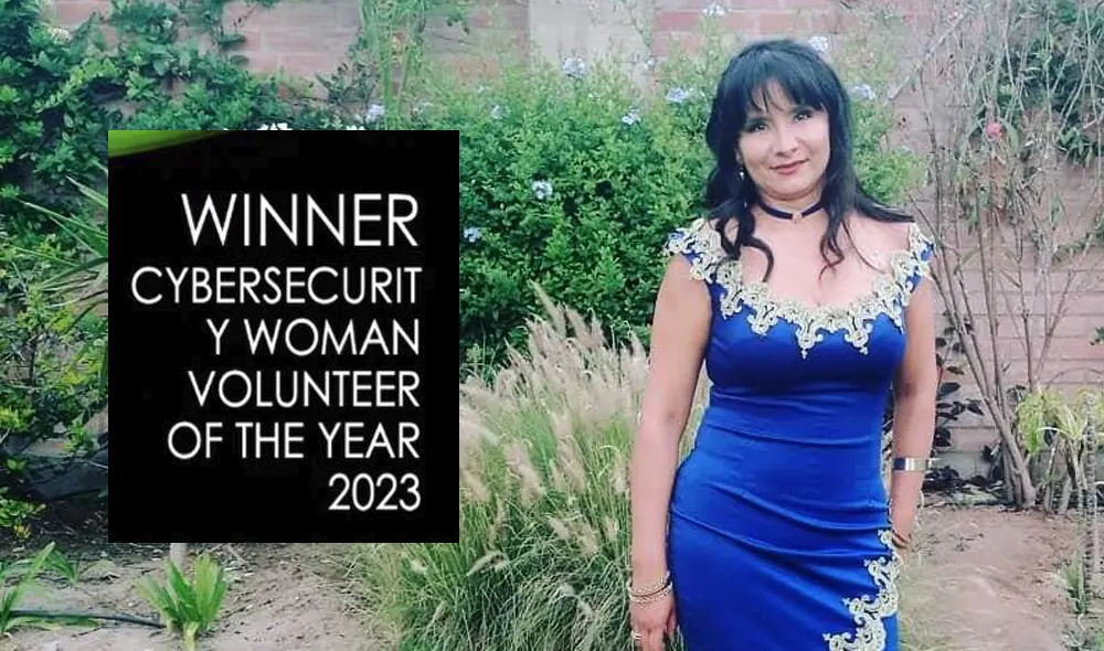 'Nita' Castillo ganó premio de ciberseguridad en Estados Unidos. Foto: María Angélica Castillo