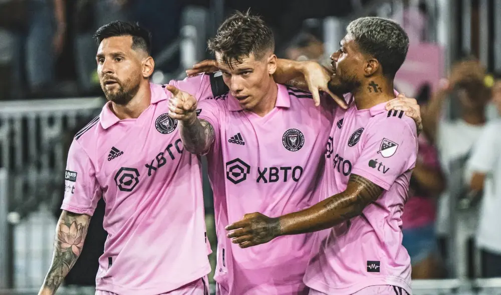 Inter Miami avanzó a las semifinales de la Leagues Cup tras golear a Charlotte. Foto: Inter Miami
