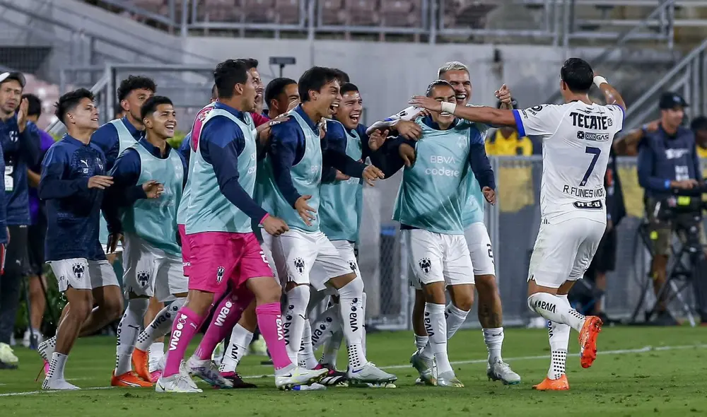 Monterrey vence a Los Ángeles FC en los cuartos de final de la Leagues Cup 2023 . Foto: Monterrey/redes sociales