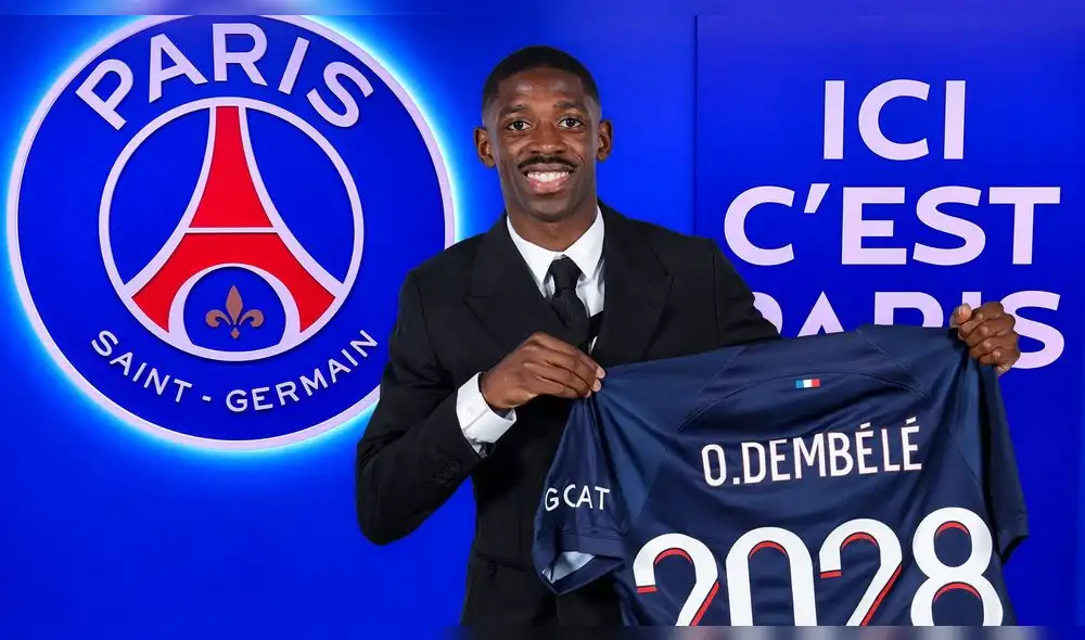 El jugador francés tiene contrato hasta 2028. Foto: PSG El jugador francés tiene contrato hasta 2028. Foto: PSG