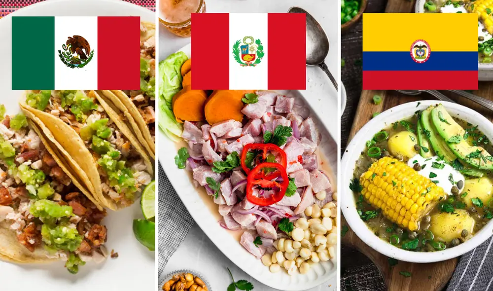 ChatGPT compartió la lista de las 5 gastronomías más destacadas de América Latina. Foto: composición LR/Cravings Journal/Vegan Huggs ChatGPT compartió la lista de las 5 gastronomías más destacadas de América Latina. Foto: composición LR/Cravings Journal/Vegan Huggs