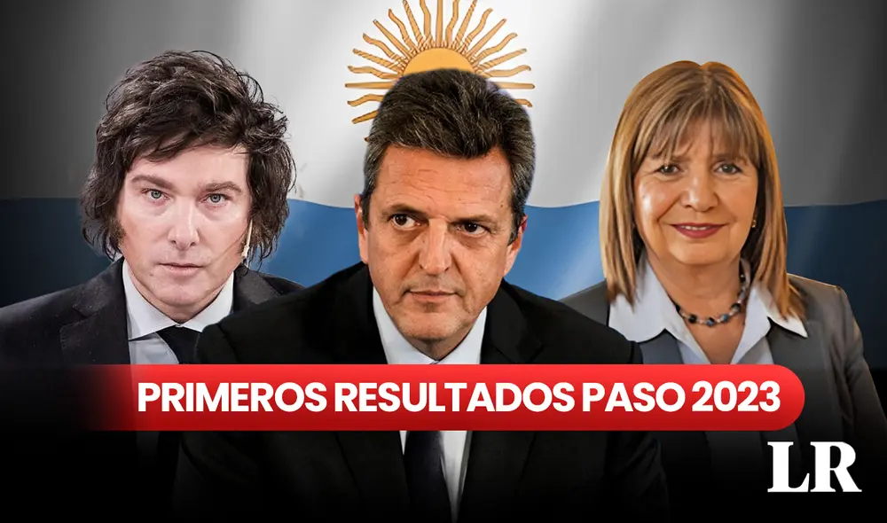 Argentina se alista para conocer a los candidatos ganadores de las Elecciones PASO 2023. Descubre a qué hora se conocerán los primeros resultados de esta nueva jornada electoral. Foto: composición LR/JMilei/Twitter/AP/Natacha Pisarenko/Ámbito Argentina se alista para conocer a los candidatos ganadores de las Elecciones PASO 2023. Descubre a qué hora se conocerán los primeros resultados de esta nueva jornada electoral. Foto: composición LR/JMilei/Twitter/AP/Natacha Pisarenko/Ámbito