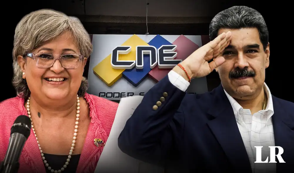 Tibisay Lucena fue directora del CNE hasta el 12 de abril de 2023, fecha en que falleció. Foto: composición LR/EFE/Crónica Uno/América Economía